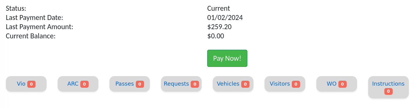 Property Info Page Excerpt